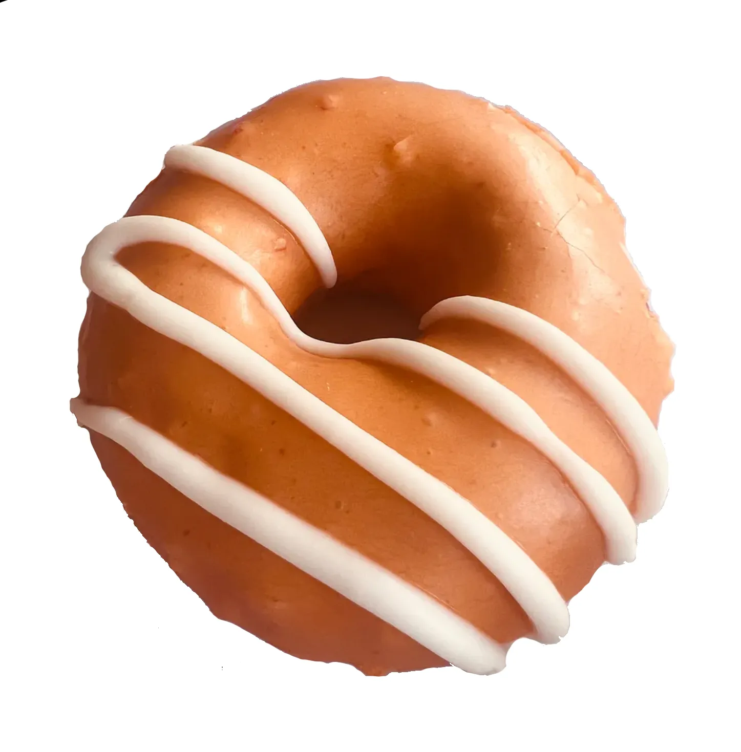 A Hive Donut Hut Classic Donut, glazed and ready to eat